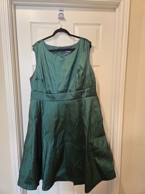 Modcloth | Dresses | Modcloth Fabulous Fit And Flare Shirt Dress Retro  Short Sleeve Embroidered Sz 2 | Poshmark